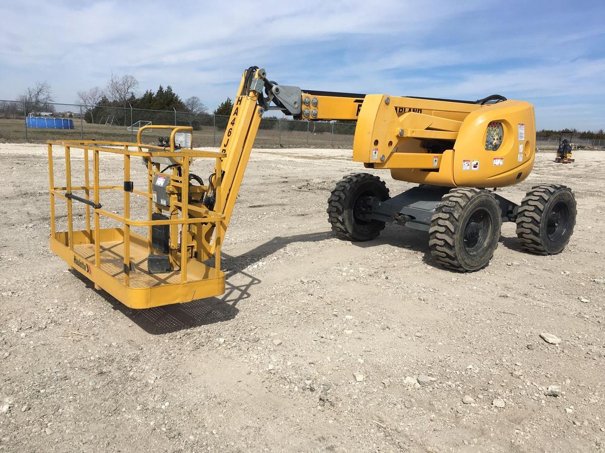 2013 Haulotte HA46JRT Articulated Boom Lift