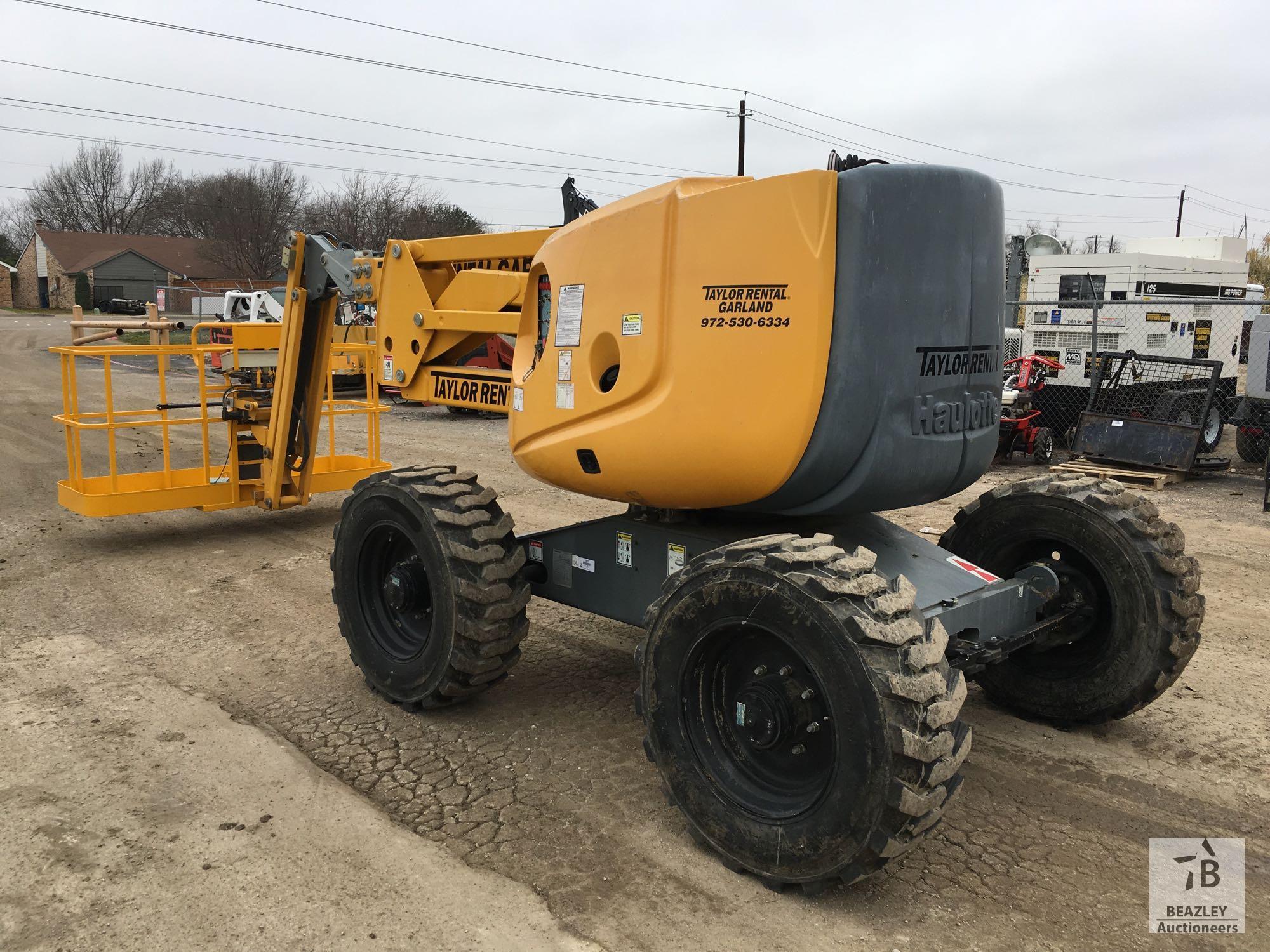 2013 Haulotte HA46JRT Articulated Boom Lift