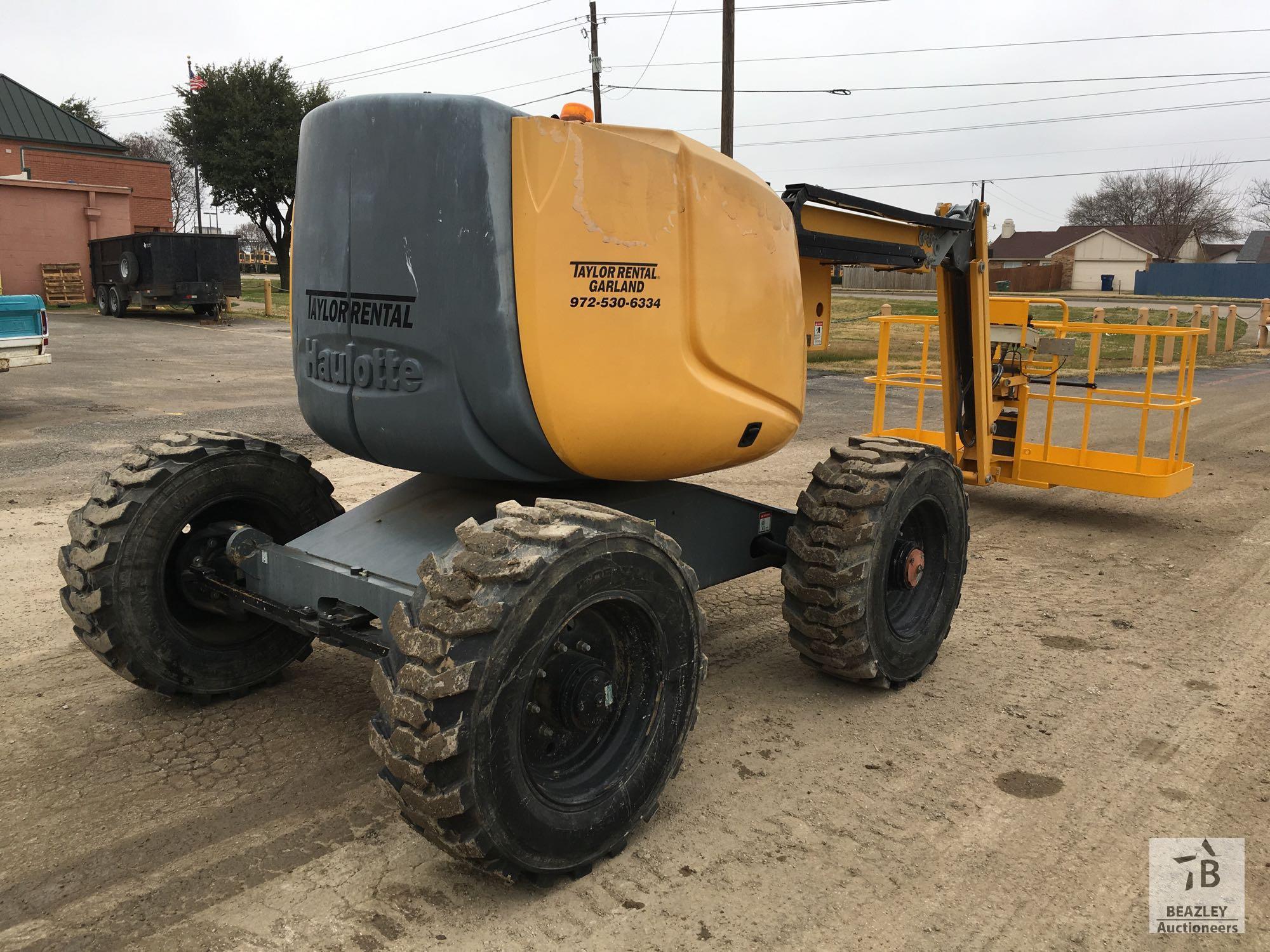 2013 Haulotte HA46JRT Articulated Boom Lift