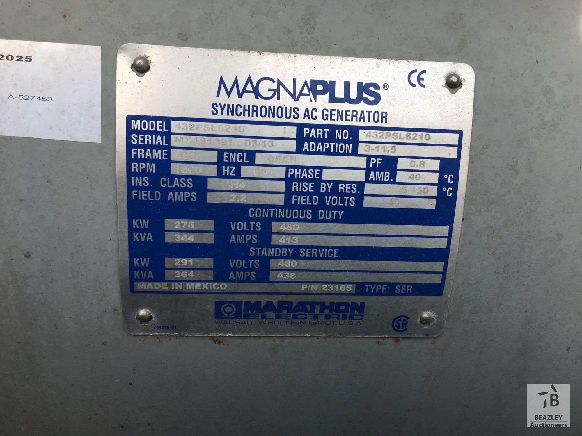 MAGNUM MMG150 275 KW Portable Gen Set