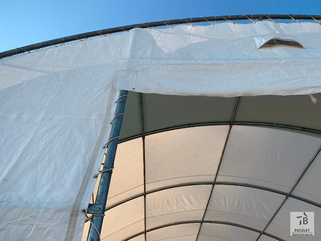 PE 40ft x 80ft Dome Shelter