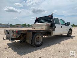 2011 Ford F350 Crew Cab Flatbed Truck