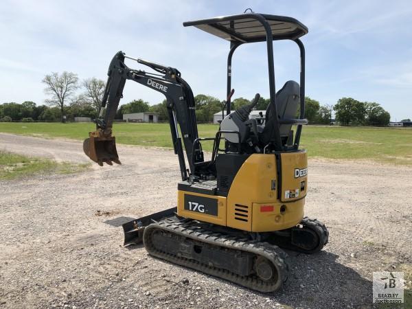 2016 John Deere 17G Mini Excavator [YARD 5]