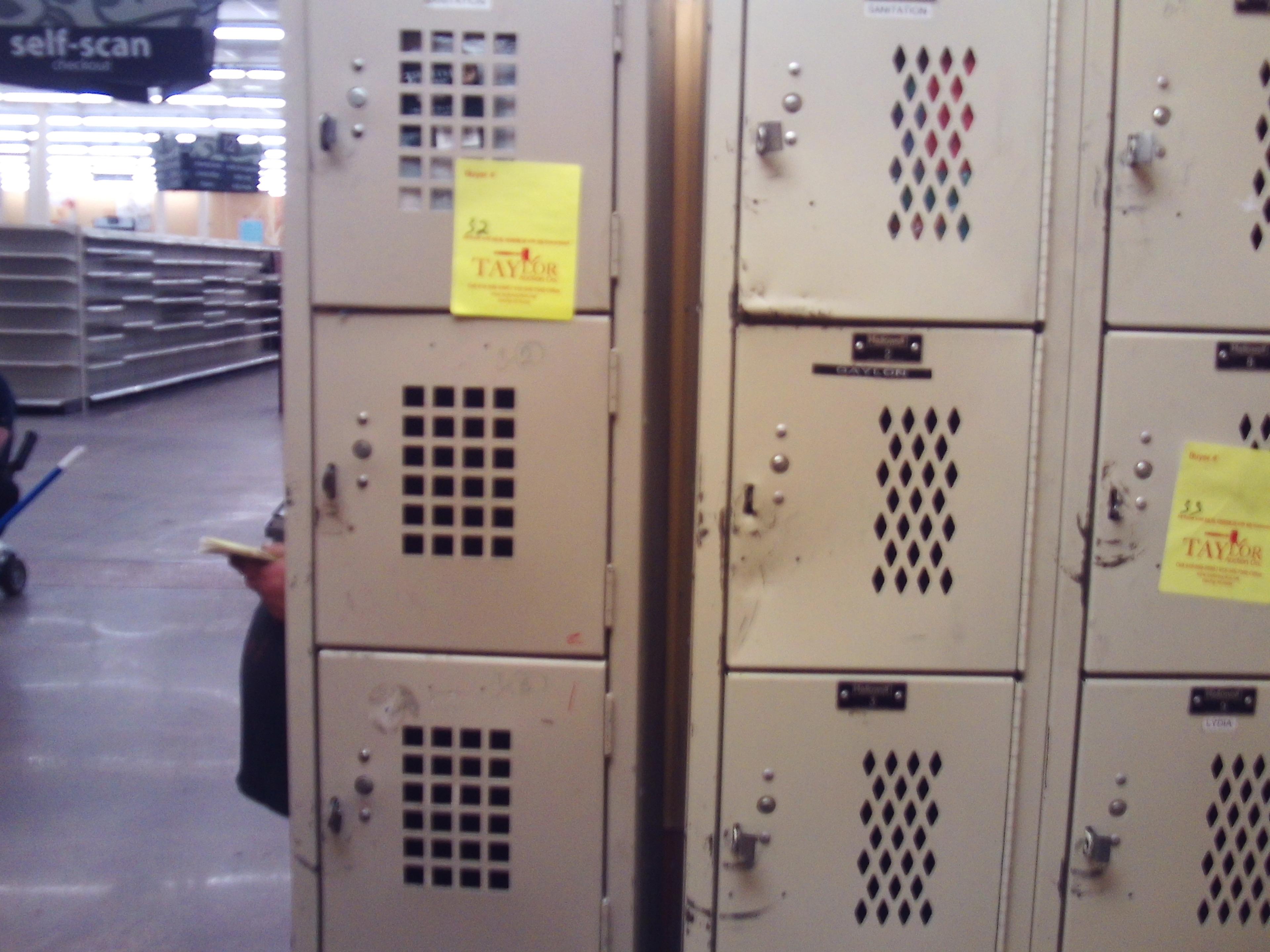 1 - metal locker
