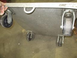 Aluminum Roll Around Meat Cart