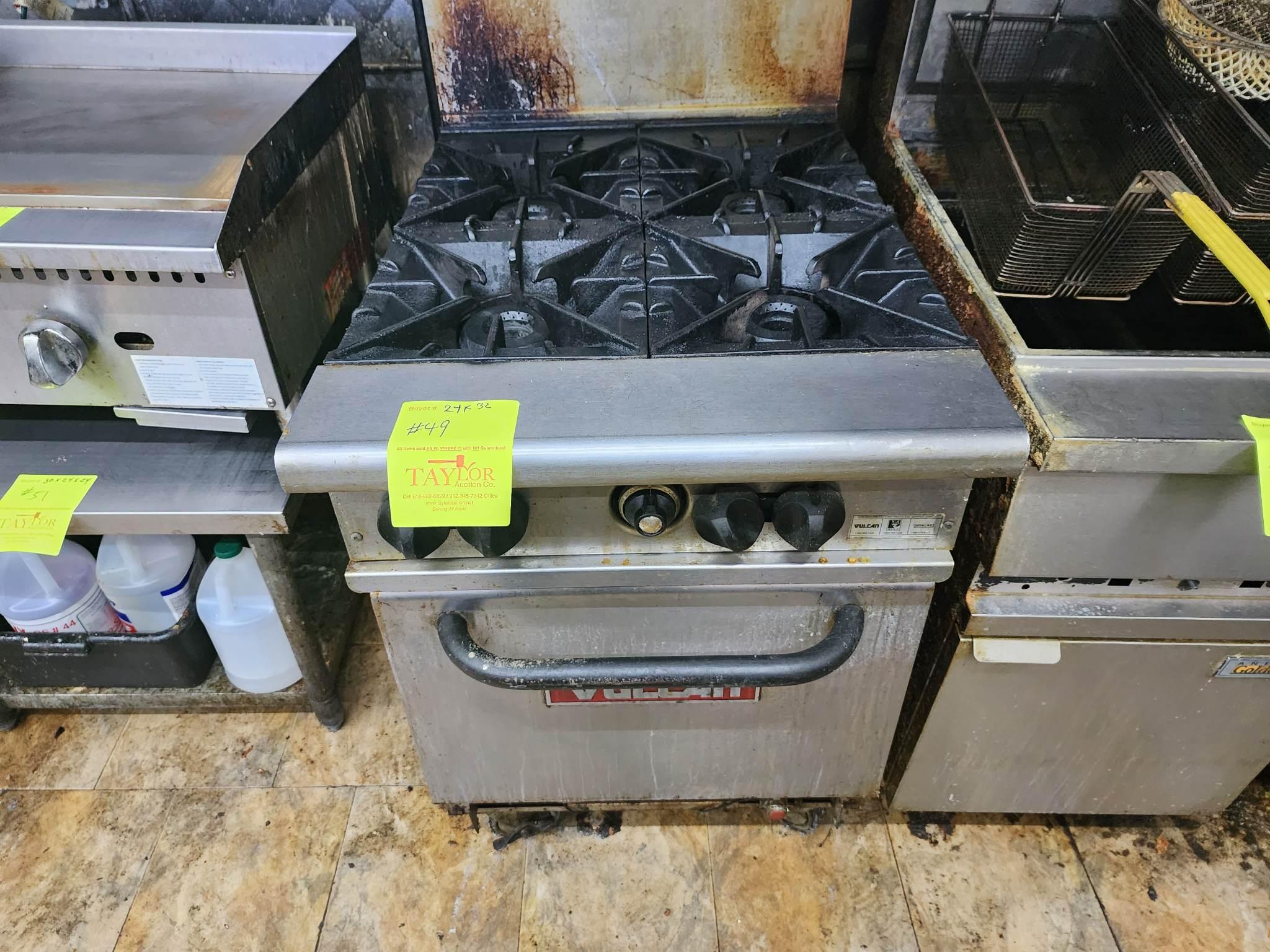 Stove With Oven