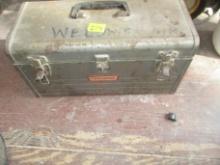 Metal tool Box With Welding accs