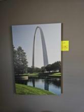 Canvas Print St Louis Arch