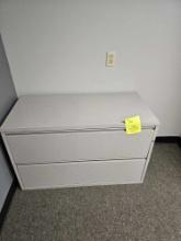 2 Tier Wide Filing Cabinet