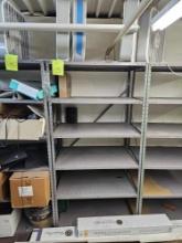 Metal Shelving & Contents