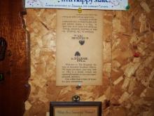 The Shagbark Inn welcome card