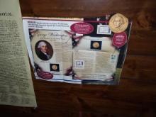 George Washington coin poster