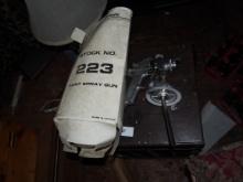 Central paint spray gun stock no. 223