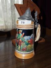 Vintage German beer stein