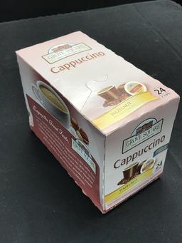 Box of 24 Cups Grove Square Cappuccino Hazelnut