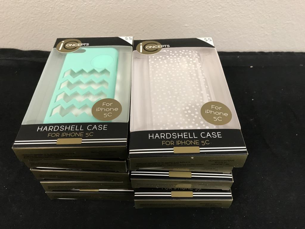 Lot of 10 Iphone 5C Hardshell Cases NEW