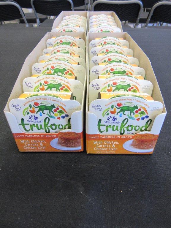 4 Boxes of 6 Wellness Trufood Cat Food