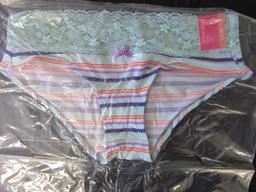 Box Lot of Women's Turqoise Panties