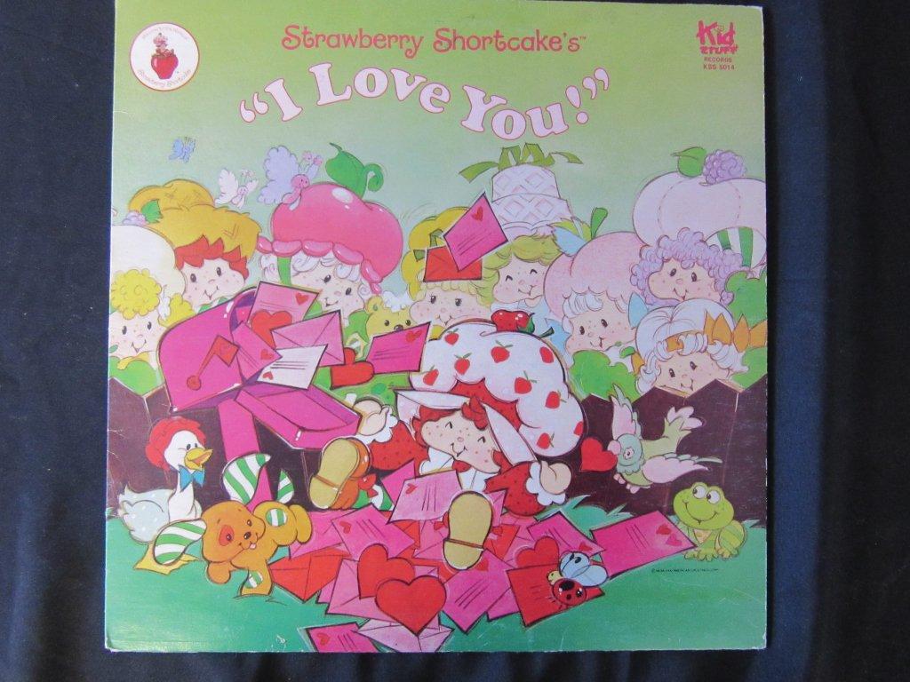 Lot of 3 Strawberry Shortcake Records