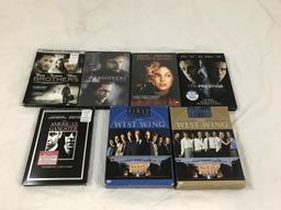 Lot of 13 Various Titles DVDS West Wing, Die Hard