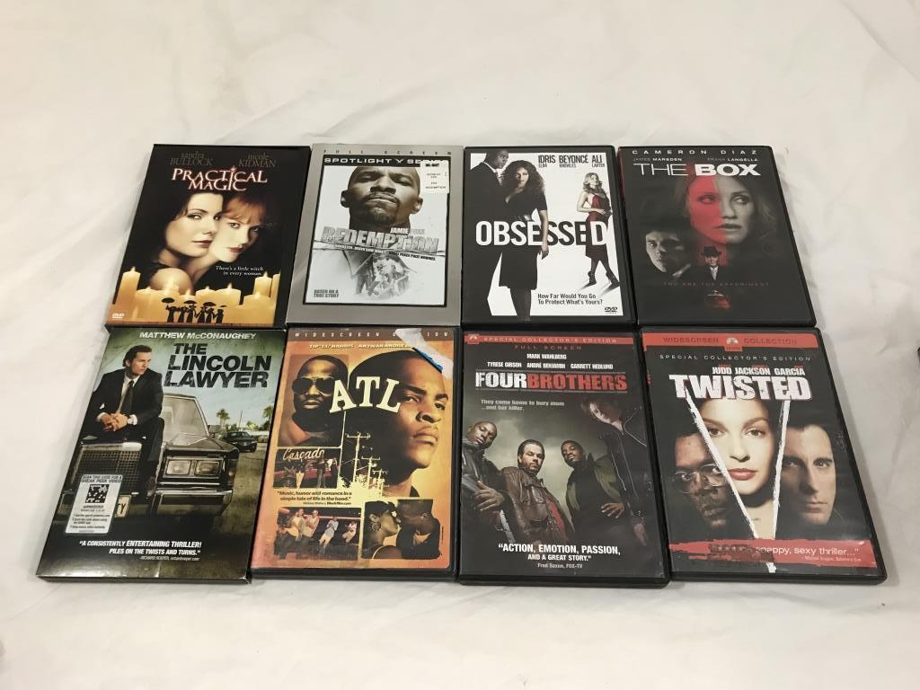 Lot of 24 DRAMA  DVD Movies-Enough, Spy Games