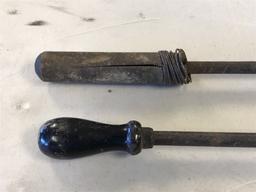 4 Vintage Forge Blacksmith Coopers Metal Tools