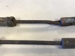 4 Vintage Forge Blacksmith Coopers Metal Tools