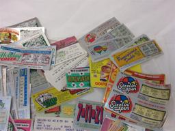 Lot of 300+ Losing Scratch off Lottery Tickets