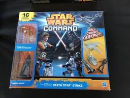 (2) Star Wars Command Death Star Strike 16 Figures