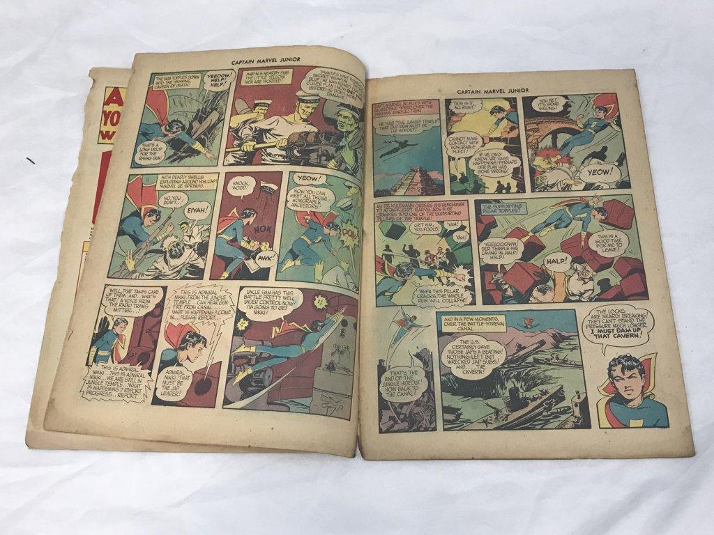 1944 FAWCETT CAPTAIN MARVEL JR. #25 COMIC BOOK