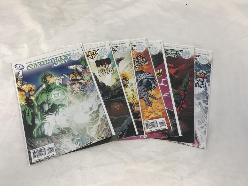 DC Blackest Night Brightest Day Green Lantern 1-7