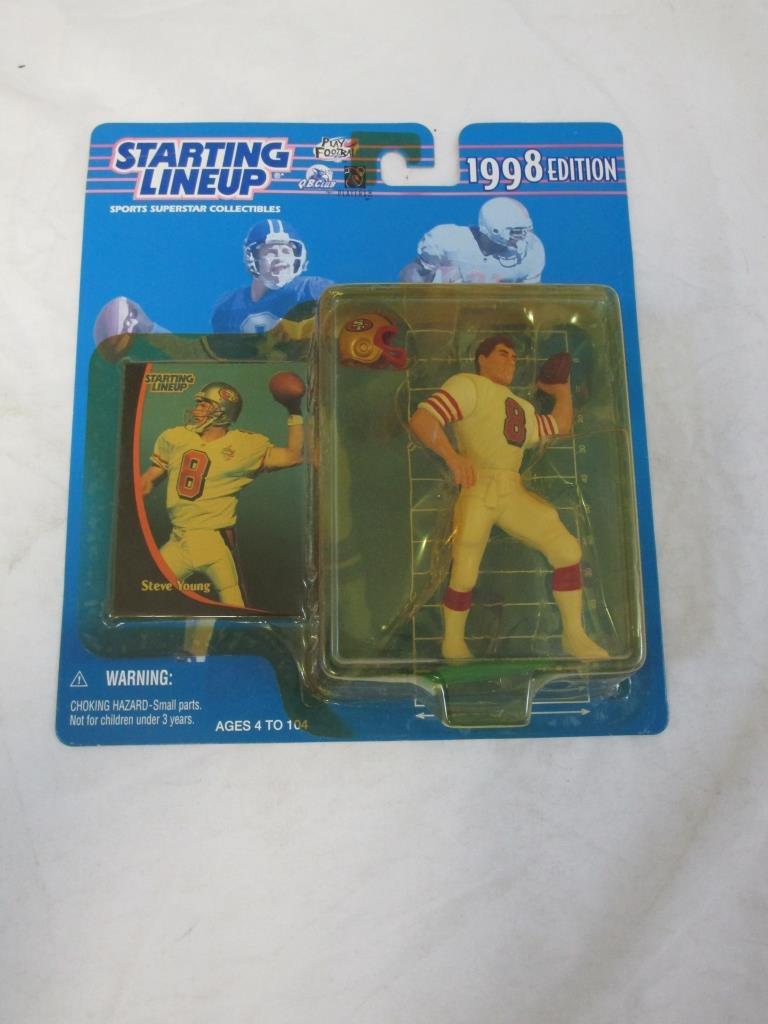 3 Starting Line Ups Football Figures Steve Young