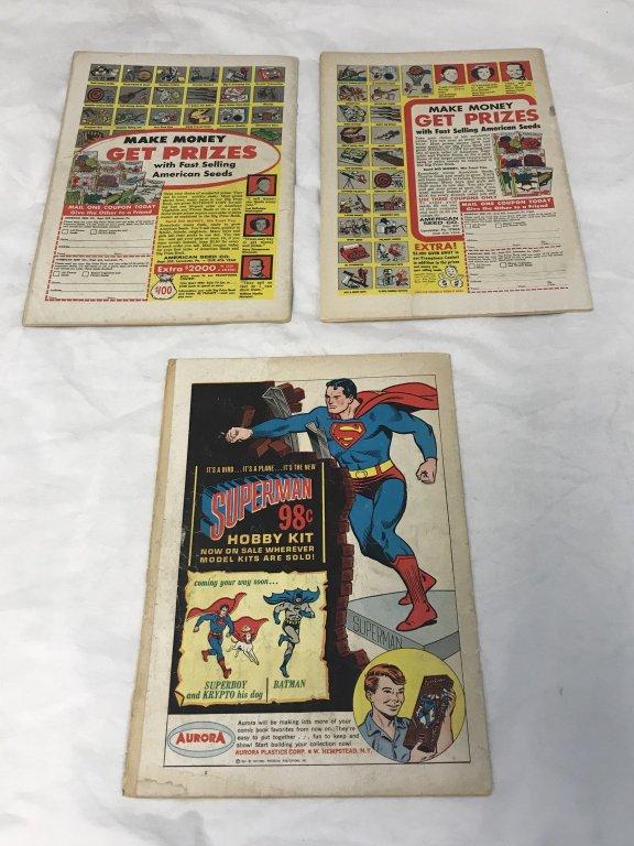 Lot of 3 SUPERBOY 1960's Comic Books