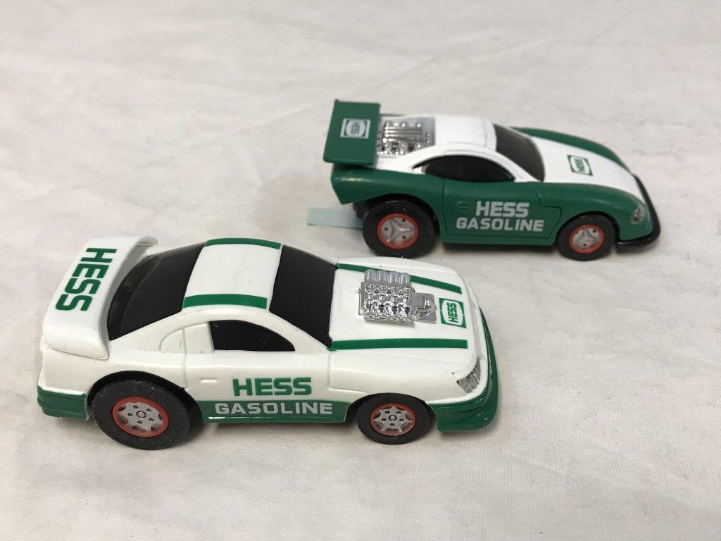 1997 HESS Toy Truck And 2 Racers NEW with box