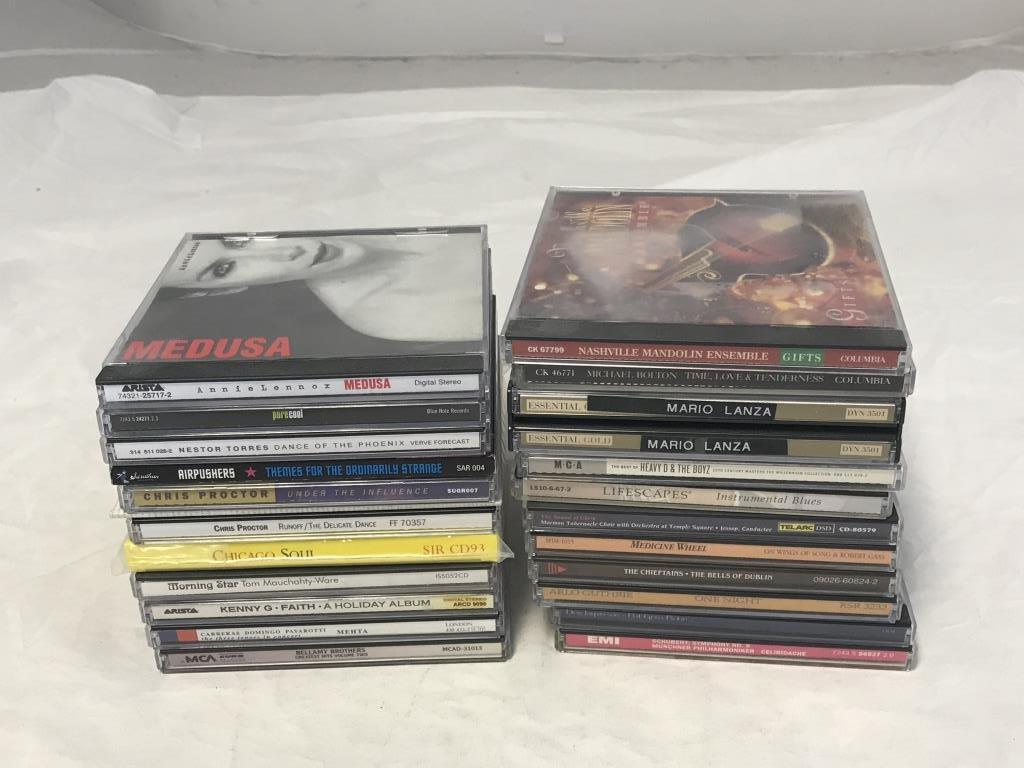 Lot of 24 MIXED CDS-Blues, World, Classical