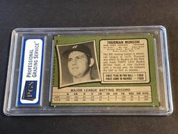 1971 Topps #5 Thurman Munson Yankees Graded GOOD 2