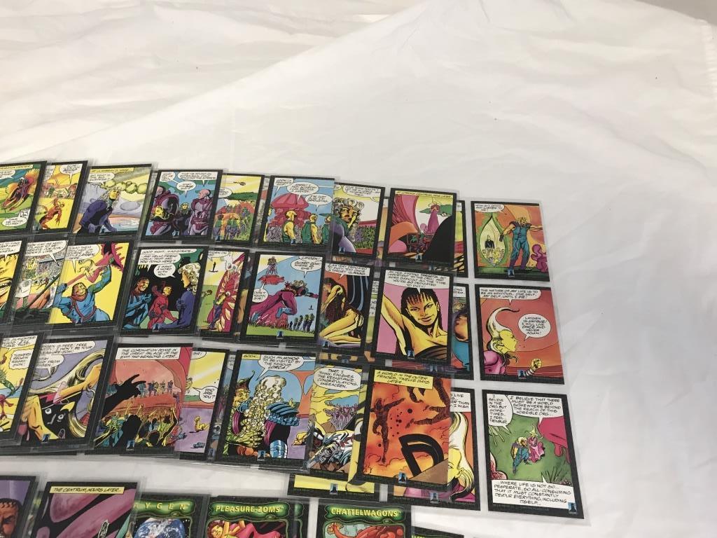 1993 Defiant Full set of Plasm Trading Cards