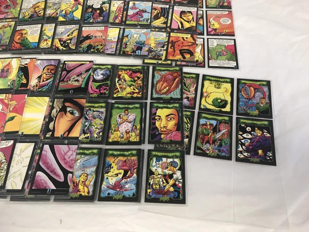1993 Defiant Full set of Plasm Trading Cards
