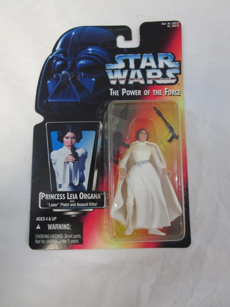 3 Late 90's Star Wars Action Figures Princess Leia