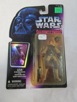 3, Early 2000's Star Wars Action Figures Liea