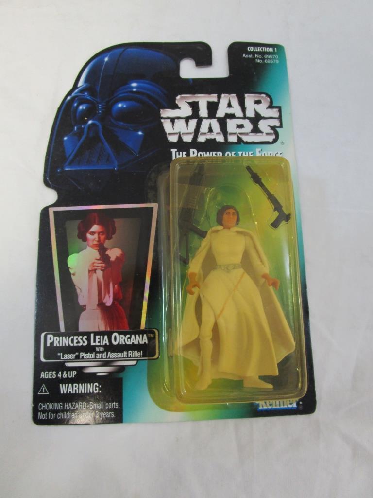 3, Late 90's Star Wars Prin. Liea  Action Figures