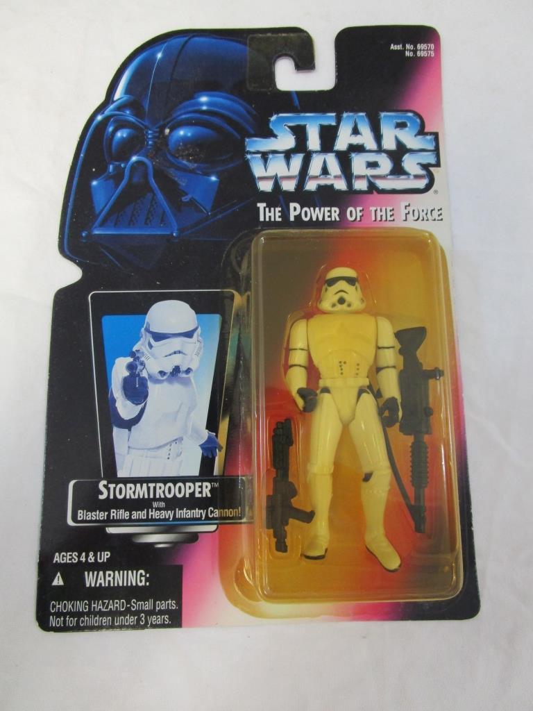 3 Late 90's Star Wars Storm Trooper Action Figures