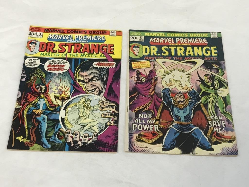 Marvel Premiere #11 & #13  DR STRANGE Comics