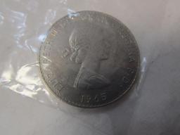 1965 Churchill 1 Crown Coin