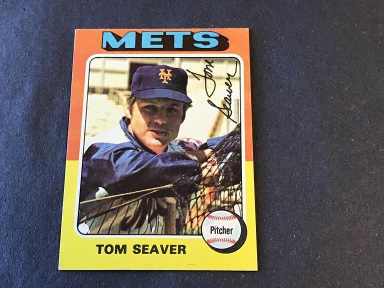 1975 Topps Mini #370 Tom Seaver Baseball Card