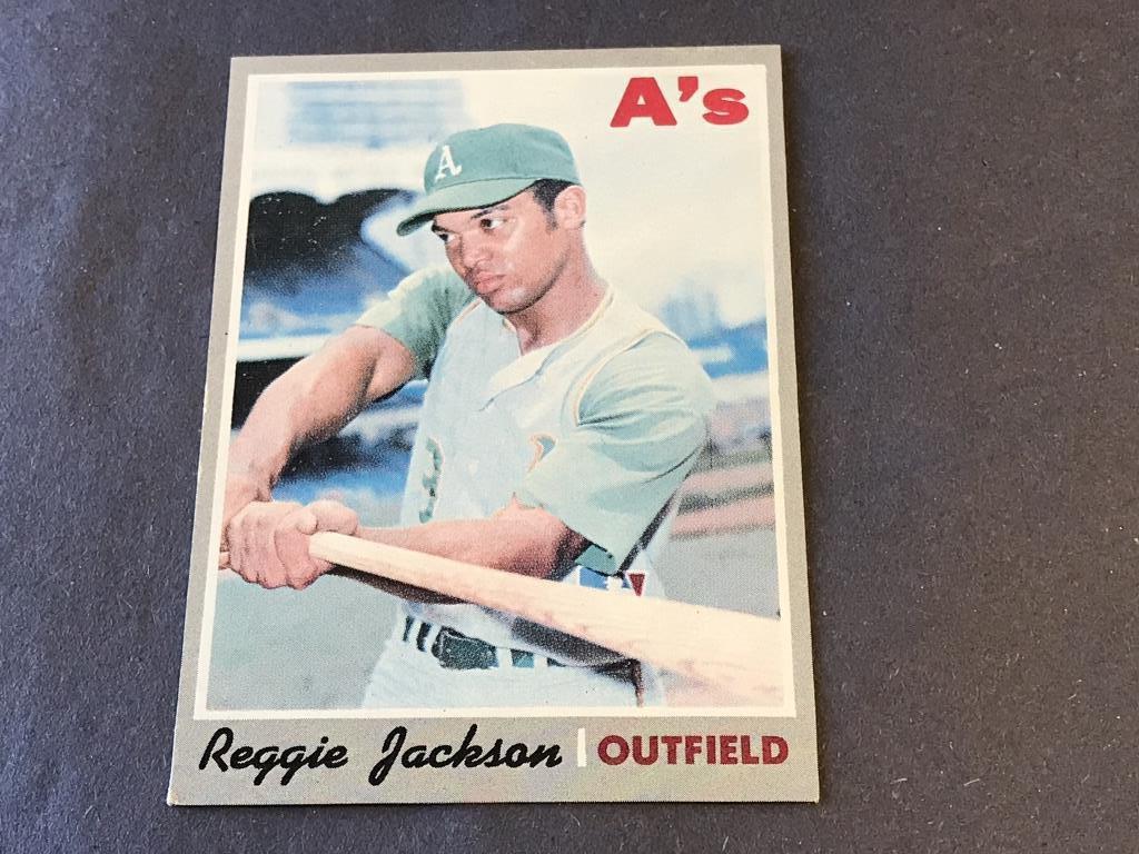 1970 Topps #140 REGGIE JACKSON Baseball Card