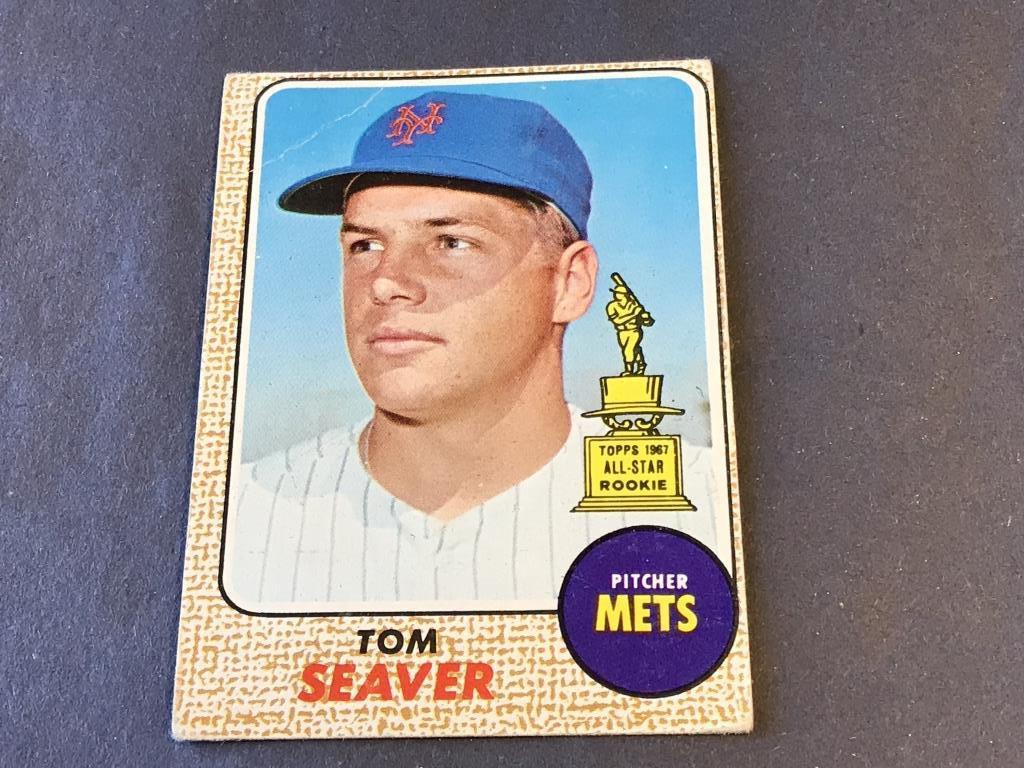 1968 Topps #45 Tom Seaver Baseball Card