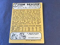 1968 Topps #45 Tom Seaver Baseball Card