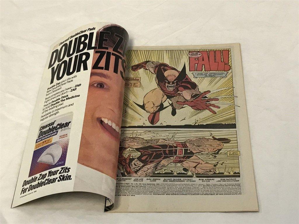 The Uncanny X-Men #248 Marvel Comics 1989