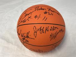 2002 National Champs Dixie State Signed Basketball